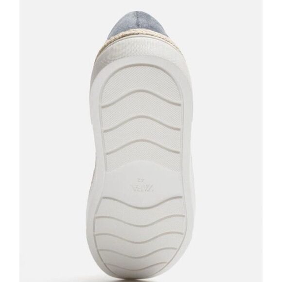 Zara Men's Casual Leather With Suede Blue Loafers Size US 7 UK 6 EUR 39 NWOT - Picture 9 of 17